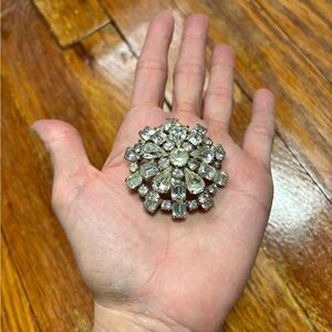 Vintage Weiss Signed Gemstone Brooch